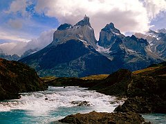 Cool Running, Torres del Paine National Park, Chile